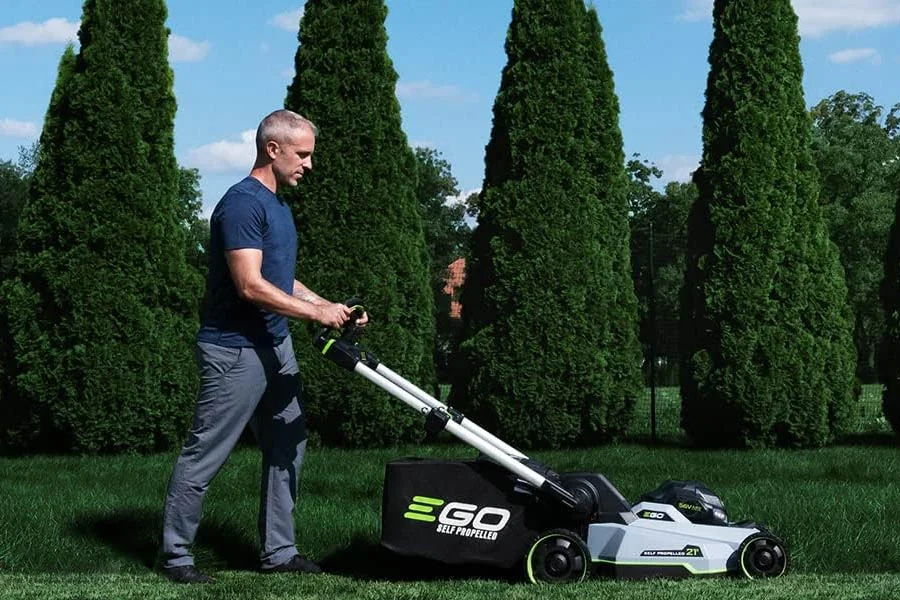 best battery power lawn equipment