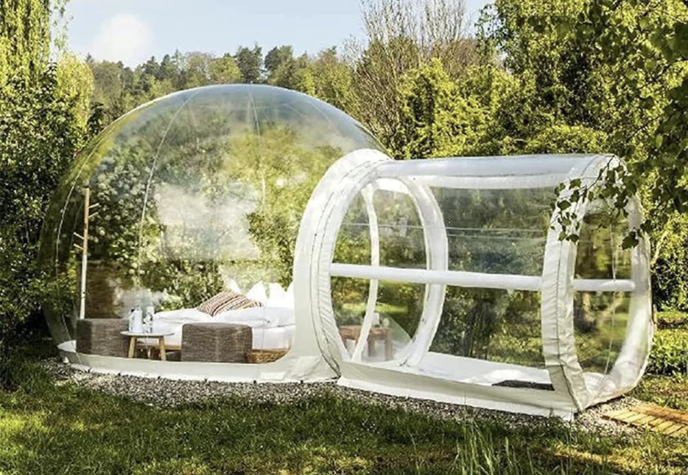 bubble pop up tent